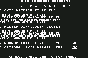 Knights of the Desert abandonware