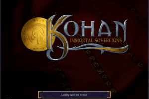 Kohan: Immortal Sovereigns 1