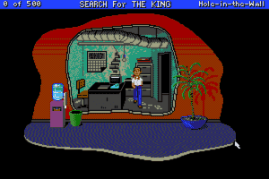 Les Manley in: Search for the King abandonware