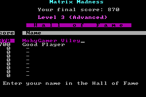 Matrix Madness 12