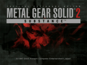 Metal Gear Solid 2: Substance 0