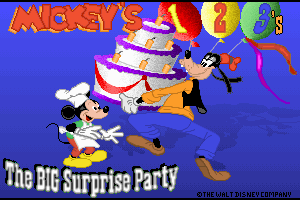 Mickey's 123's: The Big Surprise Party 0