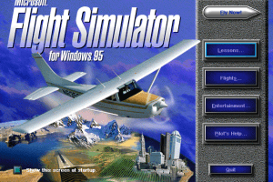Microsoft Flight Simulator for Windows 95 0