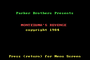 Montezuma's Revenge 0