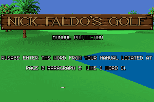 Nick Faldo's Championship Golf 2