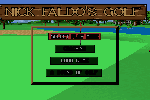 Nick Faldo's Championship Golf 3