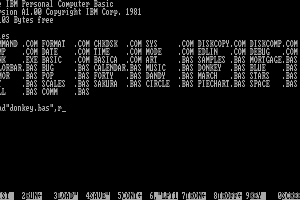 PC-DOS (included game) 6