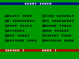 Rugby Coach abandonware