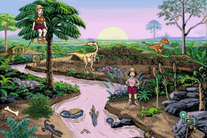 Scholastic's The Magic School Bus Explores in the Age of Dinosaurs abandonware