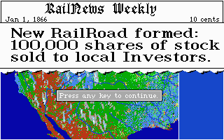 Sid Meier's Railroad Tycoon abandonware