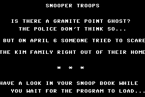 Snooper Troops 0