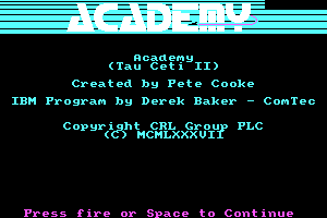 Space School Simulator: The Academy 1