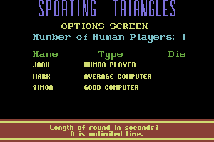 Sporting Triangles 1
