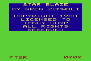 Star Blaze abandonware