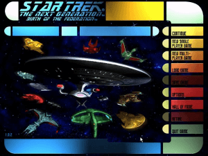 Star Trek: The Next Generation - Birth of the Federation 0