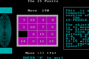 The 15 Puzzle 2