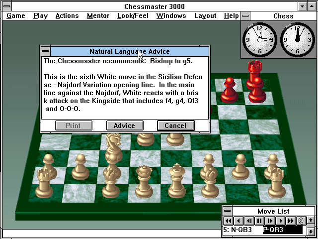 Play The Chessmaster 3000 Online - My Abandonware