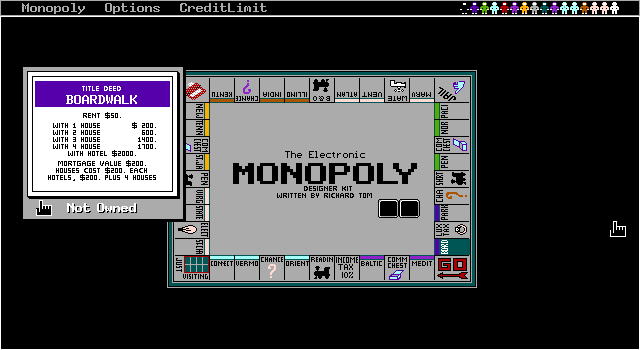 The Electronic Monopoly abandonware