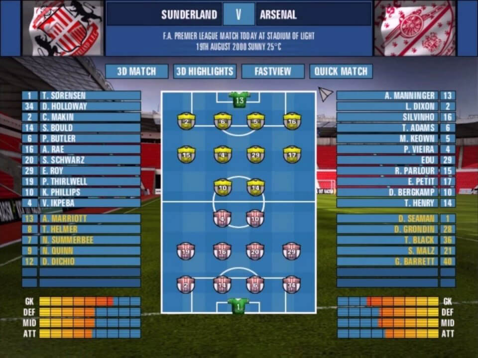 Download The F.A. Premier League Football Manager 2001 (Windows) - My  Abandonware