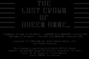 The Lost Crown of Queen Anne 3