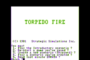 Torpedo Fire 1