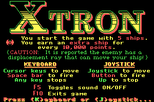 Xtron abandonware